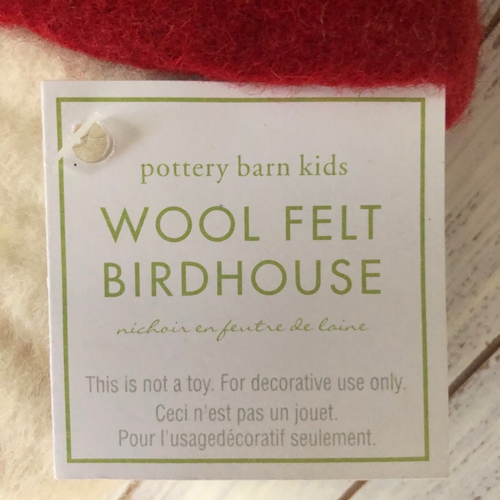 Pottery Barn Kids | wool felt birdhouse - Picture 8 of 11
